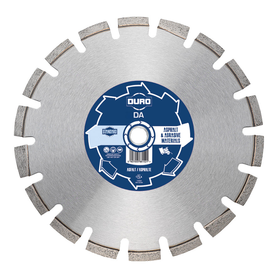 300Mm (12") X 20Mm Duro Standard Da Asphalt Diamond Blade