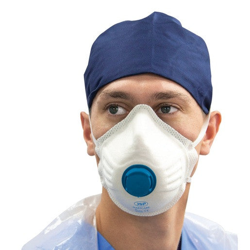 JSP Martcare FFP3 Moulded Valved Dust Masks (Box 10)