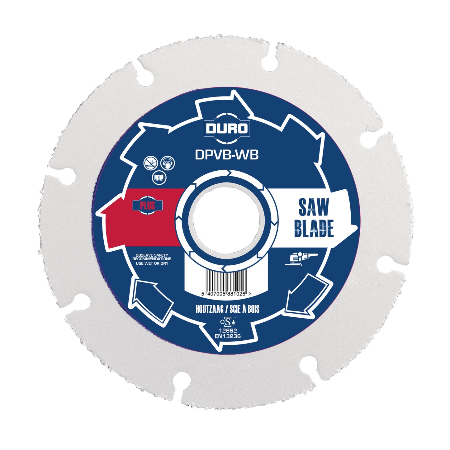 230Mm X 22.2Mm Duro Super Thin Dpvb-Wb Diamond Blade