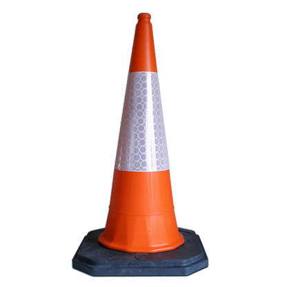 1000Mm (1Mtr) 2 Part Road Cone