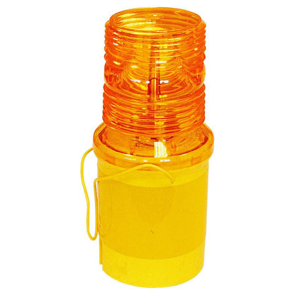 Single Battery Auto Flashing Road Lamp