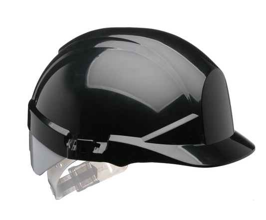 Black Centurion Reflex Safety Helmet