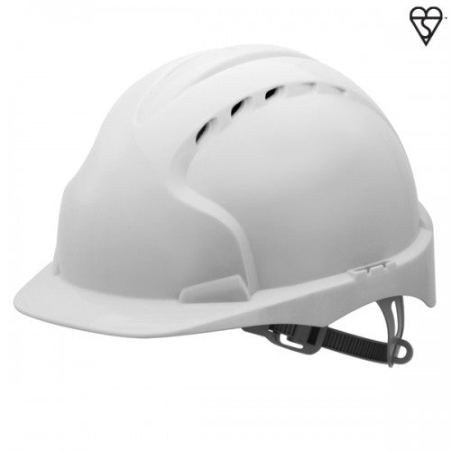 JSP Evo3 White Safety Helmet