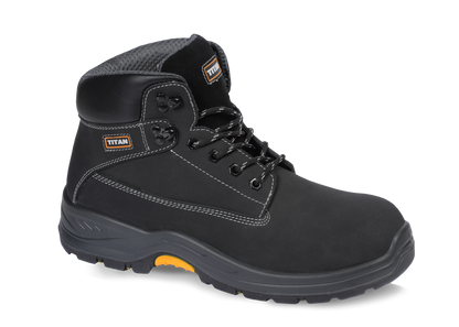 Titan Holton Black Nubuck Safety Boot