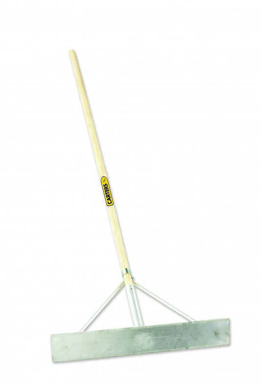 Aluminium Head Spazzle With Wooden Handle