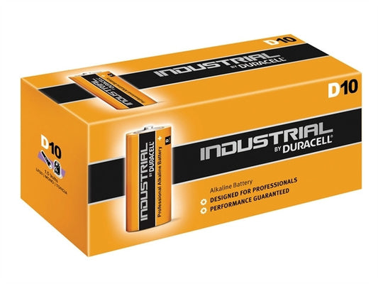 Duracell Industrial D Batteries (Pk.10)