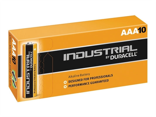 Duracell Industrial Aaa Batteries (Pk.10)