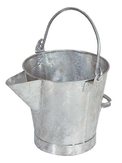 Galvanised Tar Bucket