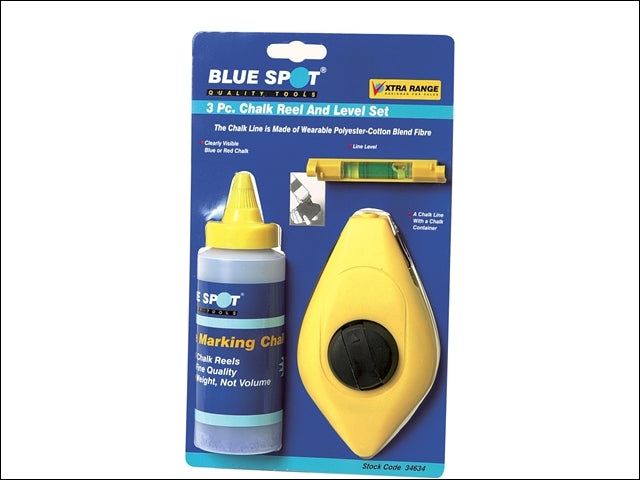 3Pc Chalk Line Set
