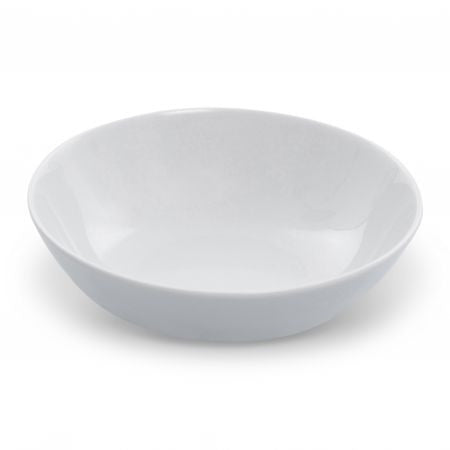 White Ceramic Dinner Bowl
