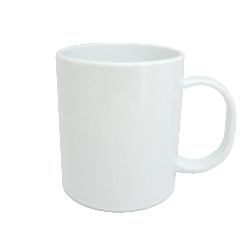 White Ceramic Drinking Mug