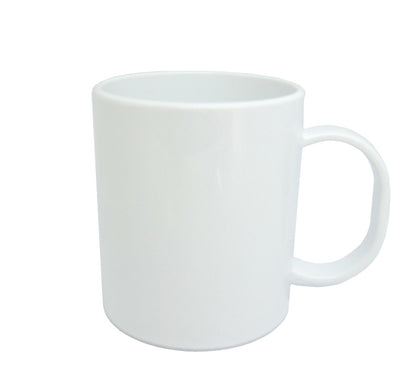White Ceramic Drinking Mug