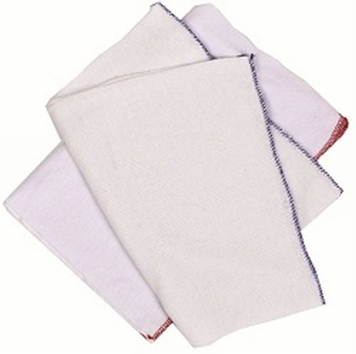 White Dish Cloths (Pack 10)