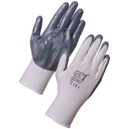 Nitrile Part Coated Glove