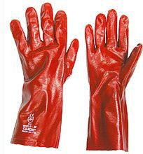 14" Pvc Gauntlet Glove 35Cm