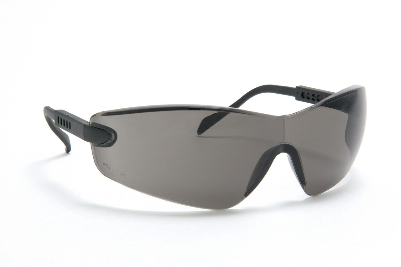 PW34 Profile Smoked Safety Glasses With Neck Cord