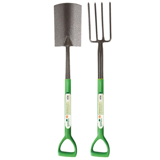 2 Piece Garden Spade & Fork Set