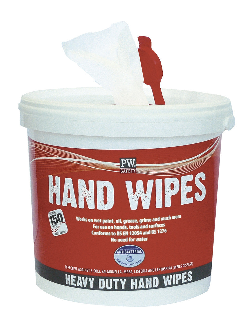 Industrial Wet Hand Wipes (Tub 150)