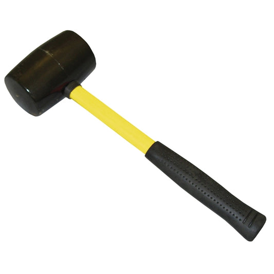 32Oz Fibreglass Handle Rubber Mallet