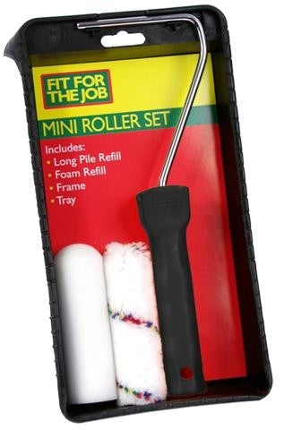 4” Mini Roller & Tray Set