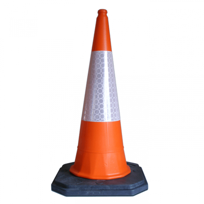 1000Mm (1Mtr) 2 Part Road Cone
